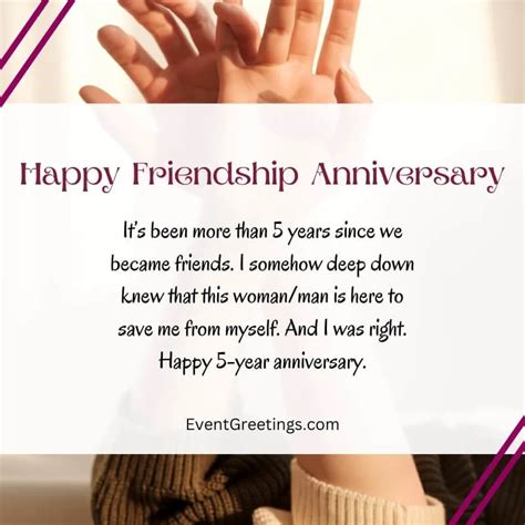 25 Heart Touching Friendship Anniversary Wishes And Messages.